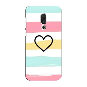 Чехлы с тематикой "Маленькие Сердечки" на Meizu 16 Plus (Красивое сердечко)