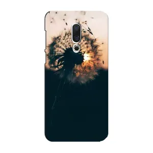 Силиконовый Чехол с одуванчиками на Meizu 16 Plus (Красивый одуванчик)