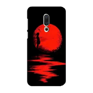 Літній Чохол на Meizu 16 Plus (Червоний Захід сонця)