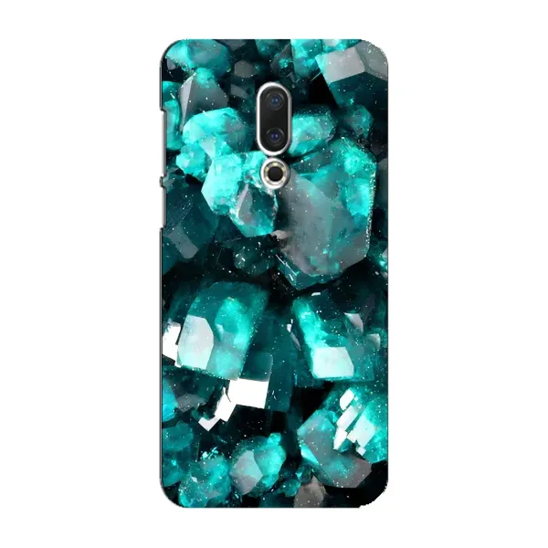 Чехол с рисунком «Кристалы» для Meizu 16 Plus