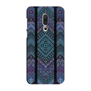 Силиконовый Чехол на Meizu 16 Plus (Крутой орнамент)