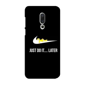 Силіконовый Чохол на Meizu 16 Plus з картинкою НАЙК (Later)