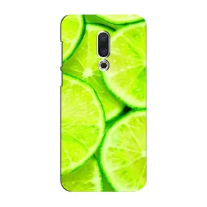Чохол з зображенням смачної їжі для Meizu 16 Plus (Лайм)