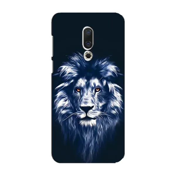 Чехол с рисунком «Лев - синий» для Meizu 16 Plus Чехол с рисунком «Лев - синий» для Meizu 16 Plus