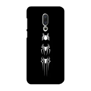 Чехол Супергерой Человека Паука на Meizu 16 Plus (Лого паука)