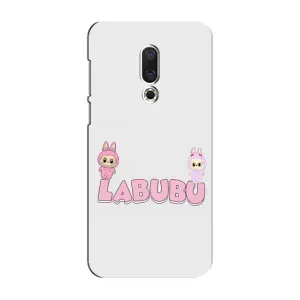 Чехол с принтом Лабубу для Meizu 16 Plus (Логотип Лабубу)