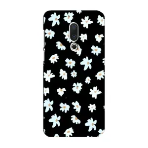 Чехол с ромашками на Meizu 16 Plus (Маленькие ромашки)