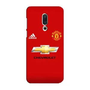 Силиконовые Чехлы принт Футбол на Meizu 16 Plus (Man United)
