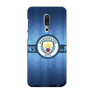 Силиконовые Чехлы принт Футбол на Meizu 16 Plus (ManCity)