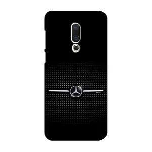 Силіконовий бампер з картинкою машини на Meizu 16 Plus (Mercedes)