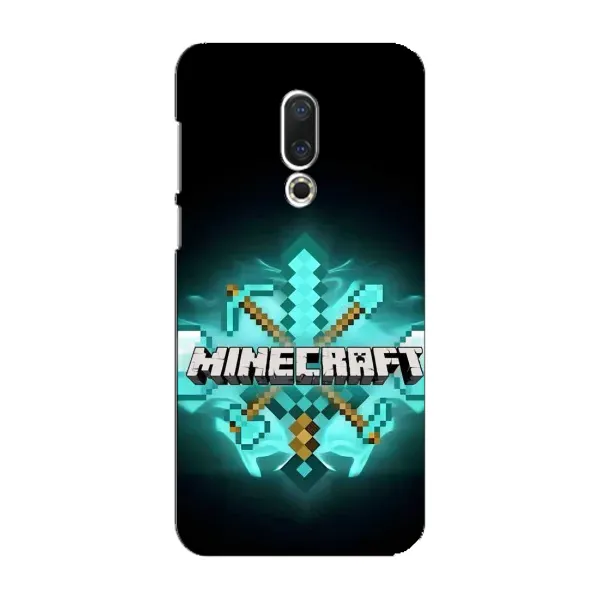 Чехол с рисунком «MineCraft 2» для Meizu 16 Plus