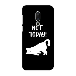 Бампер с изображением Котиков для Мейзу 16 Плюс (Not Today)