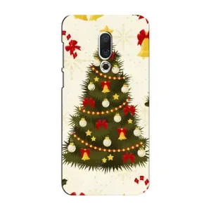 Чохол новорічна ялинка на Meizu 16 Plus (Новорічний принт)