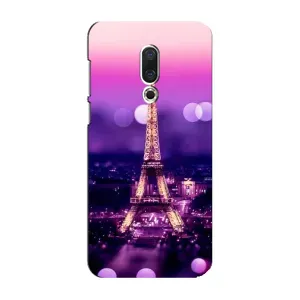 Чехол с Эйфелевой башней на Meizu 16 Plus (Париж башня)