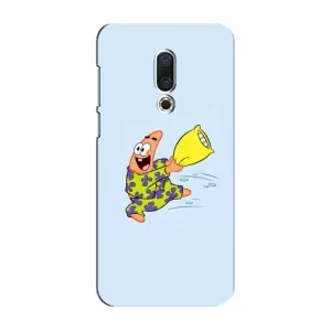 Чехлы с Патриком на Meizu 16 Plus (Патрик с подушкой)