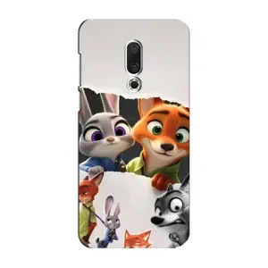 Силіконовий чохол з принтом Зоотрополіс для Meizu 16 Plus