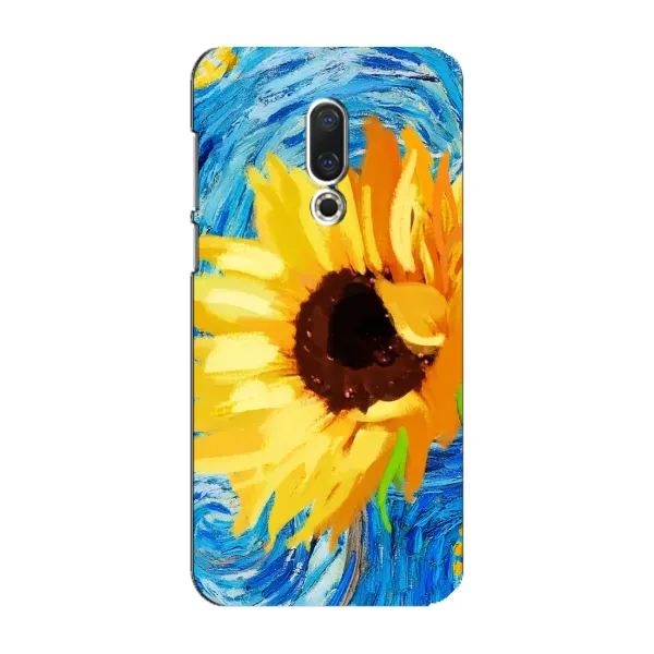 Чехол с рисунком «Подсолнух цветок» для Meizu 16 Plus Чехол с рисунком «Подсолнух цветок» для Meizu 16 Plus