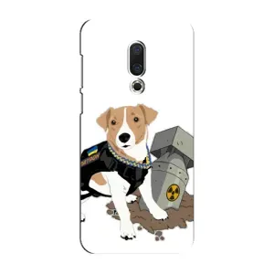 Чехол с принтом Собаки Патрон для Meizu 16 Plus (Пёс Патрон с ракетой)