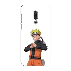 Чехлы с принтом Наруто на Meizu 16 Plus (Радосный Наруто)