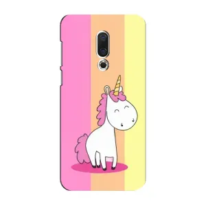 Чехол Unicorn на Meizu 16 Plus (Радужный Единорог)