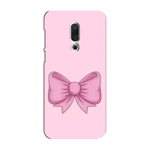 Чохол банти для Meizu 16 Plus (Рожевий бантик)