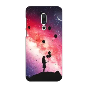 Силиконовые Чехлы Любимому человеку для Meizu 16 Plus (Шарики в небе)