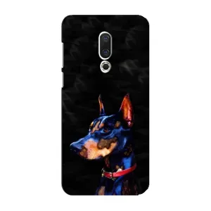 Бампер для Meizu 16 Plus с картинкой "Песики" (Собака Мопс)