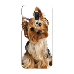 Чехол (ТПУ) Милые собачки для Meizu 16 Plus (Собака Терьер)