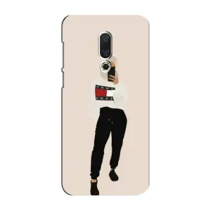 Силіконовый Чохол на Meizu 16 Plus з картинкой Модных девушек (Стильна)