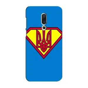 Чехол с картинкой (Патриотический ГЕРБ) на Meizu 16 Plus (Super - Герб)