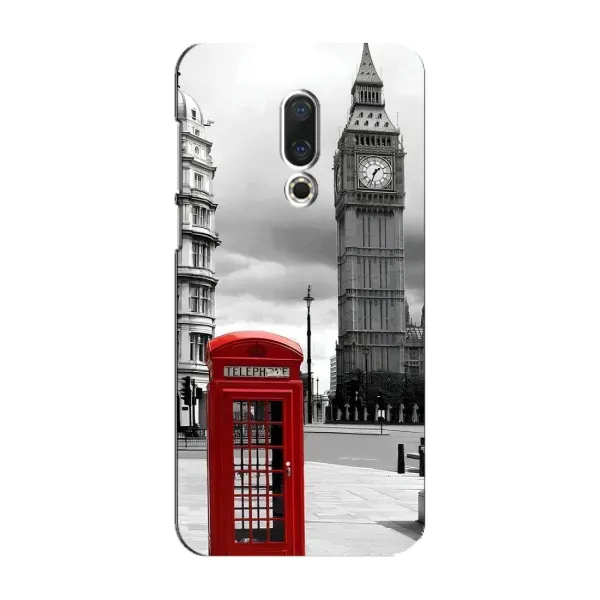 Чехол с рисунком «TELEPHONE» для Meizu 16 Plus