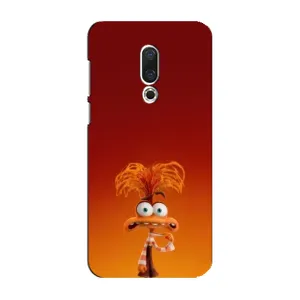 Чехол Головоломка для Meizu 16 Plus - (AlphaPrint) (Тревожность)
