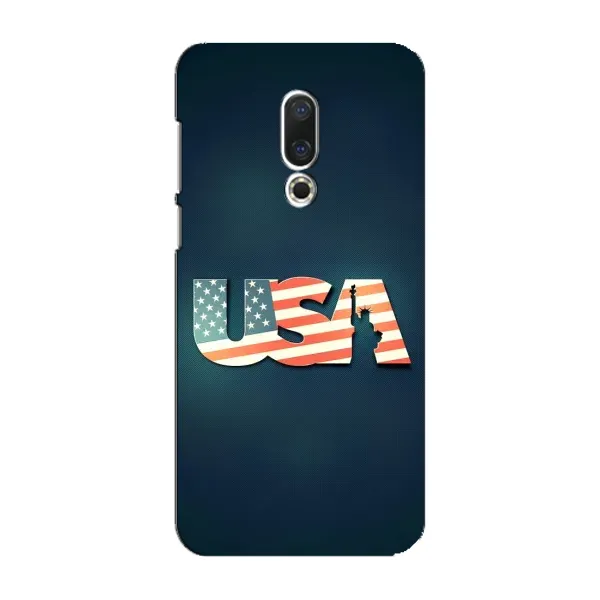 Чехол с рисунком «USA» для Meizu 16 Plus
