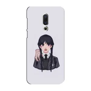 Чехлы с принтом Уэнсдей на Meizu 16 Plus (Вещь Венсдей)