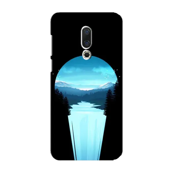 Чехол с рисунком «Синий Водопад» для Meizu 16 Plus Чехол с рисунком «Синий Водопад» для Meizu 16 Plus