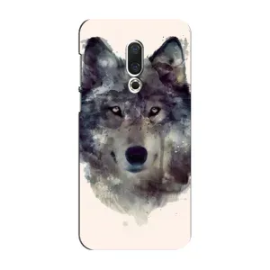 Чехол с Волком на Meizu 16 Plus (Волк)