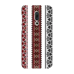 Силиконовый Чехол на Meizu 16 Plus с картинкой Вышиванки (Вышиваночки)