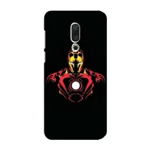 Чехол Супергерой Железный человек на Meizu 16 Plus (Железный человек)