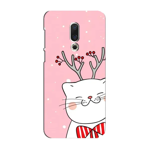 Чехол с рисунком «Зимний кот» для Meizu 16 Plus Чехол с рисунком «Зимний кот» для Meizu 16 Plus
