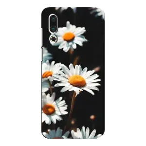 Чехол с ромашками на Meizu 16s (Белые ромашки)