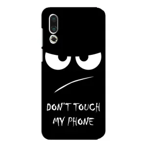 Чехол с прикольным текстом на Meizu 16s (Dont)
