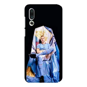 Чехлы с принтом для Meizu 16s Футболист (футболист Холанн)