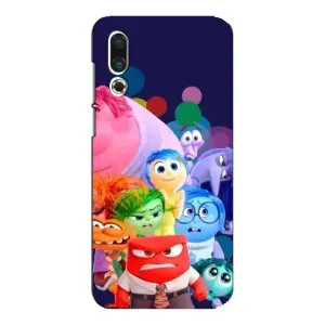 Чехол Головоломка для Meizu 16s - (AlphaPrint) (Герои головоломки)