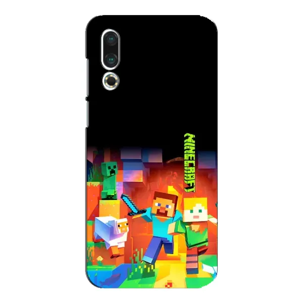 Чехол с рисунком «Герой Майнкрафт» для Meizu 16s Чехол с рисунком «Герой Майнкрафт» для Meizu 16s