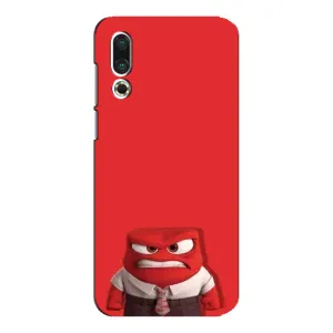 Чехол Головоломка для Meizu 16s - (AlphaPrint) (Гнев)