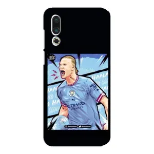 Чехлы с принтом для Meizu 16s Футболист (гол Эрлинг Холланд)