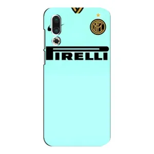 Силиконовые Чехлы принт Футбол на Meizu 16s (Inter)