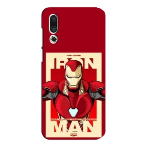 Чехол Супергерой Железный человек на Meizu 16s (Iron man)