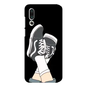 Чехол с Прикольным принтом на Meizu 16s (Кеды)