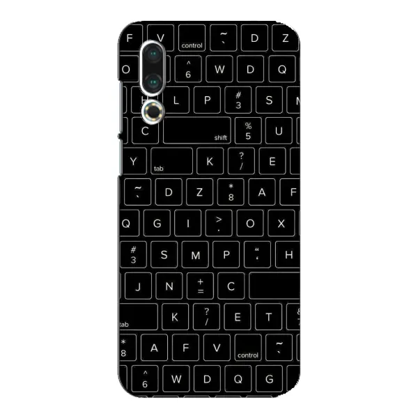 Чехол с рисунком «Клавиатура» для Meizu 16s Чехол с рисунком «Клавиатура» для Meizu 16s